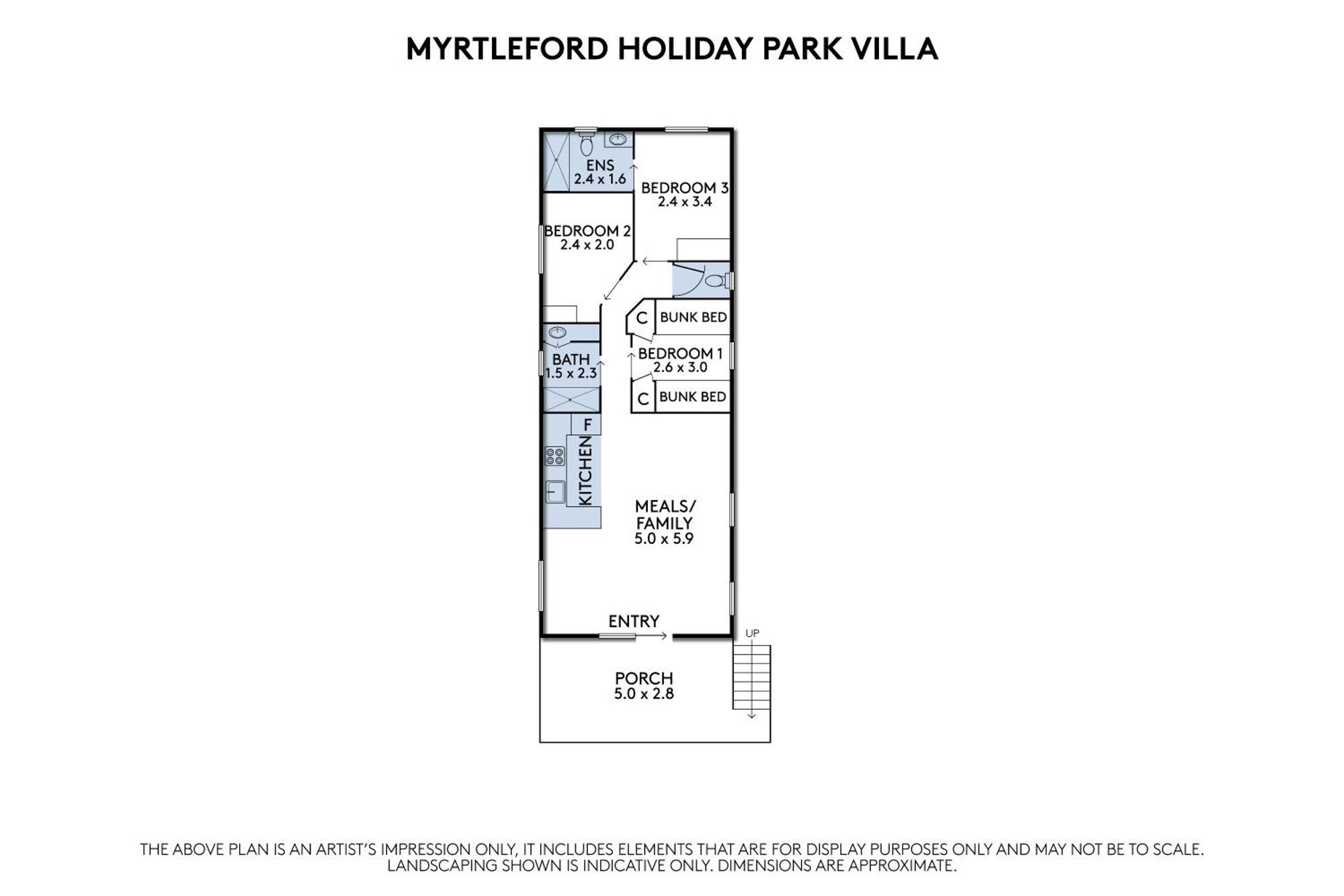 Myrtleford Holiday Park Buitenkant foto